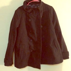 Plus Dress Coat Black